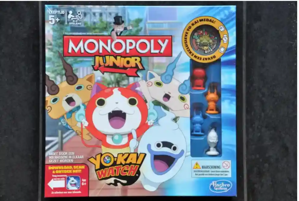 Monopoly junior çocuk oyunu
