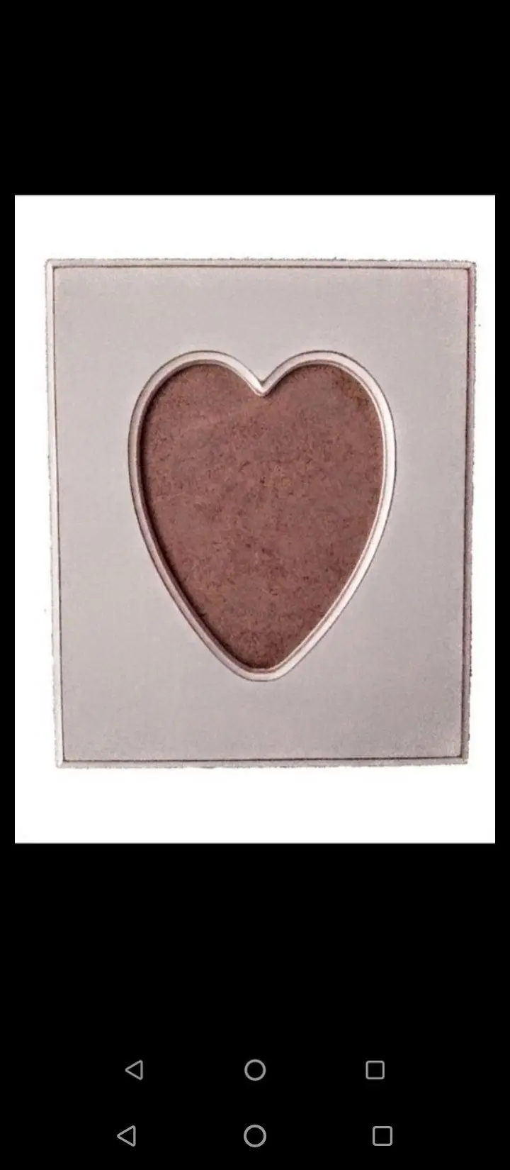 Yeni/18x23 cm mdf ahşap boyalı çerçeve krem renkli kalp formunda tasarlanmış bu tekli çerçeve,