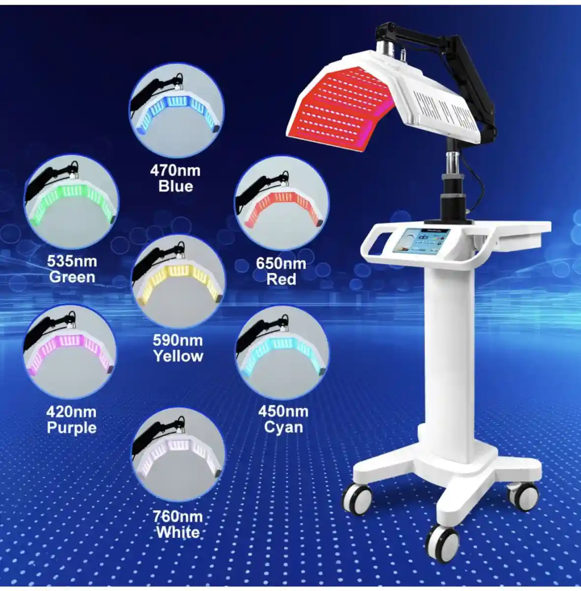 çok fonksiyonlu led terapi cihazı