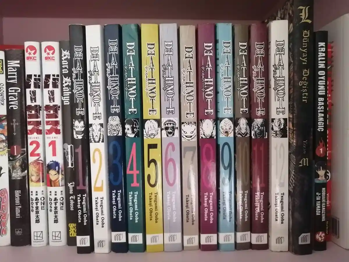 Death note 1-12 manga seti