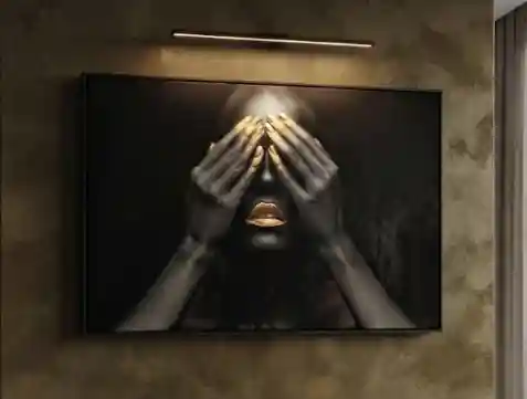 Modern sanat tablosu - kadın figürü
