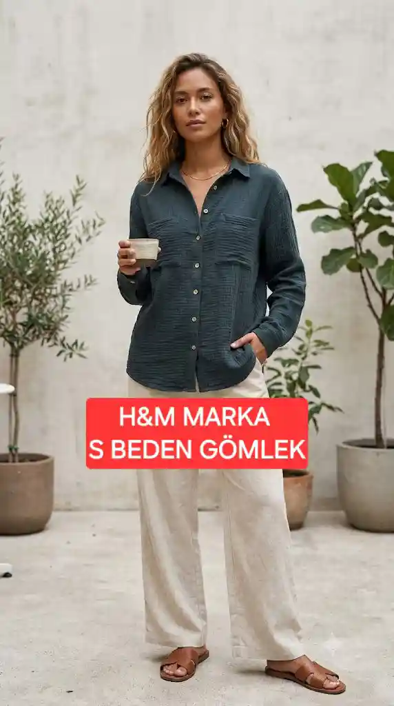 H&m marka s beden gömlek