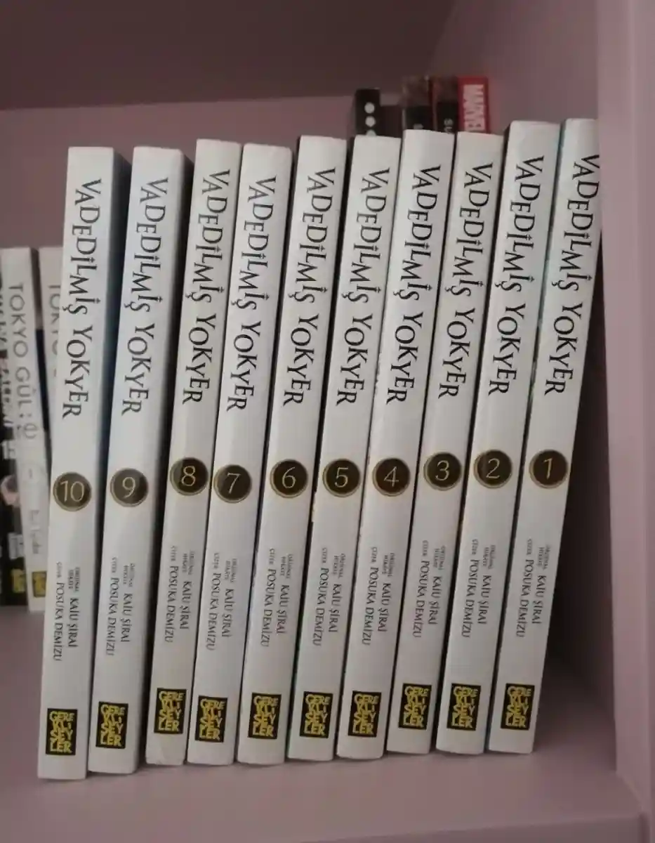 Vadedilmiş yokyer 1-10 manga seti