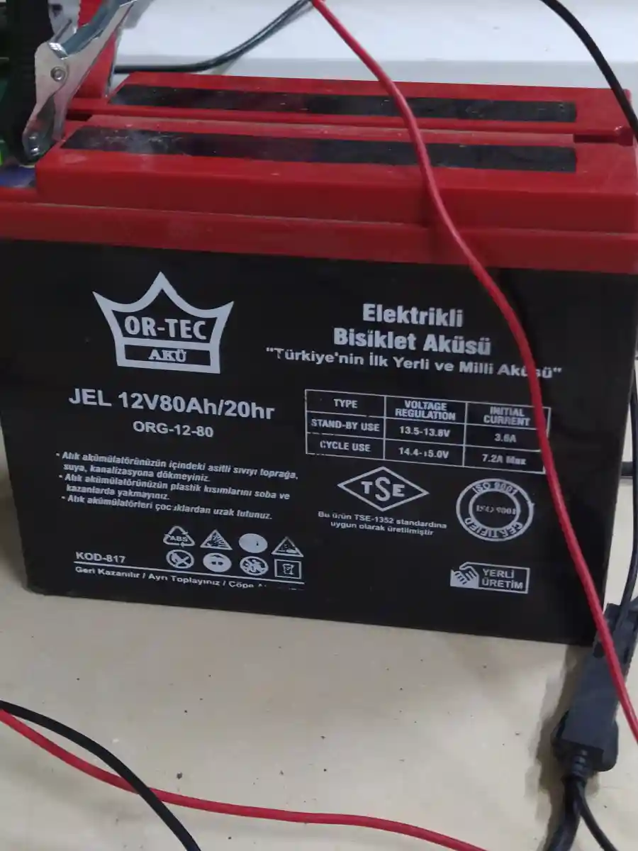 Or-tec elektrikli bisiklet aküsü