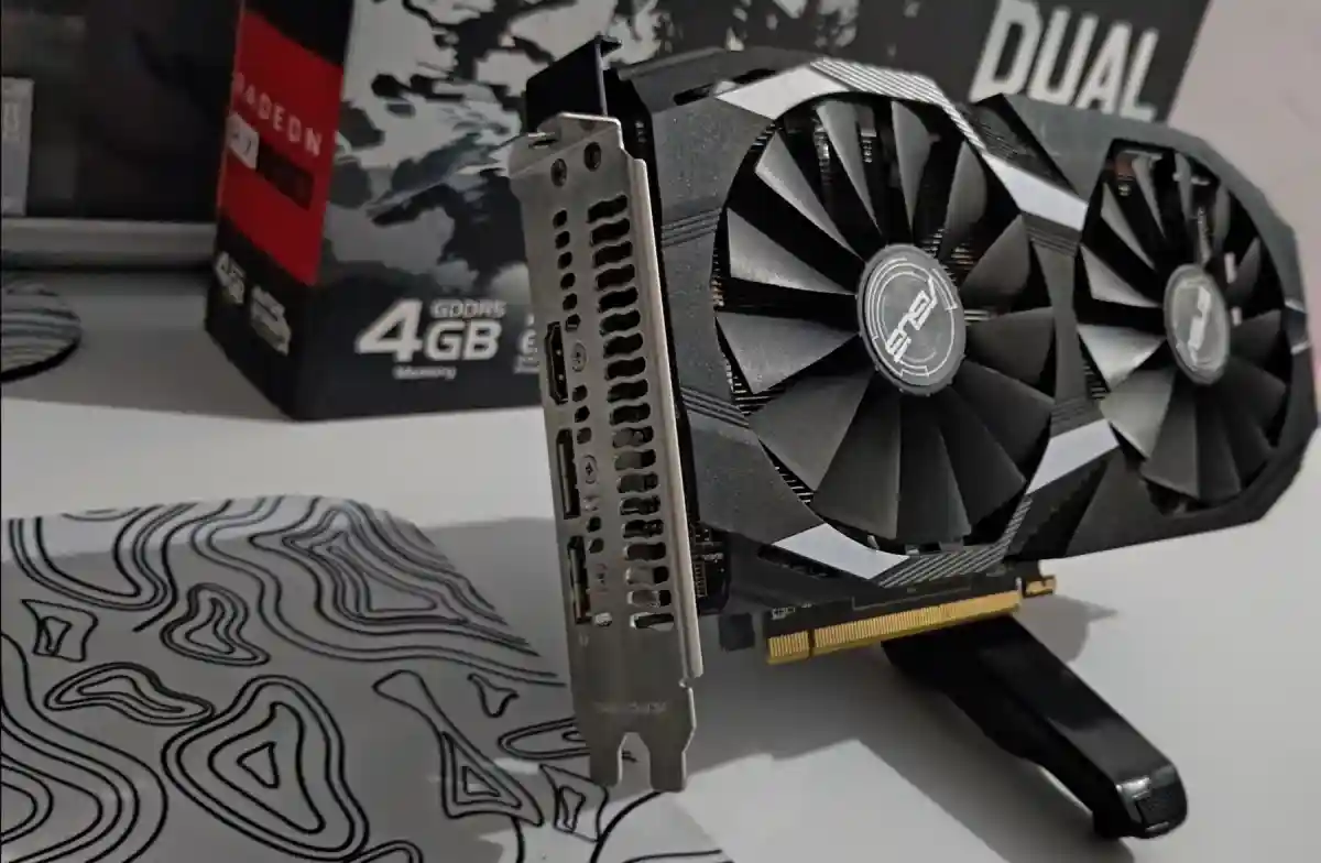 Asus dual rx560 4 gb 128 bir bilgisayar ekran kartı (hatasız&kutulu)