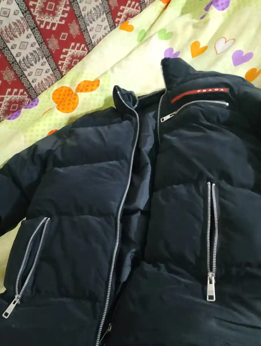 Kışlık siyah mont