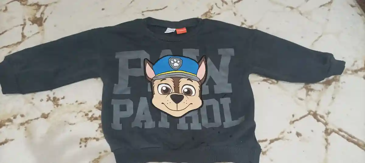 Paw patrol baskılı çocuk sweatshirt