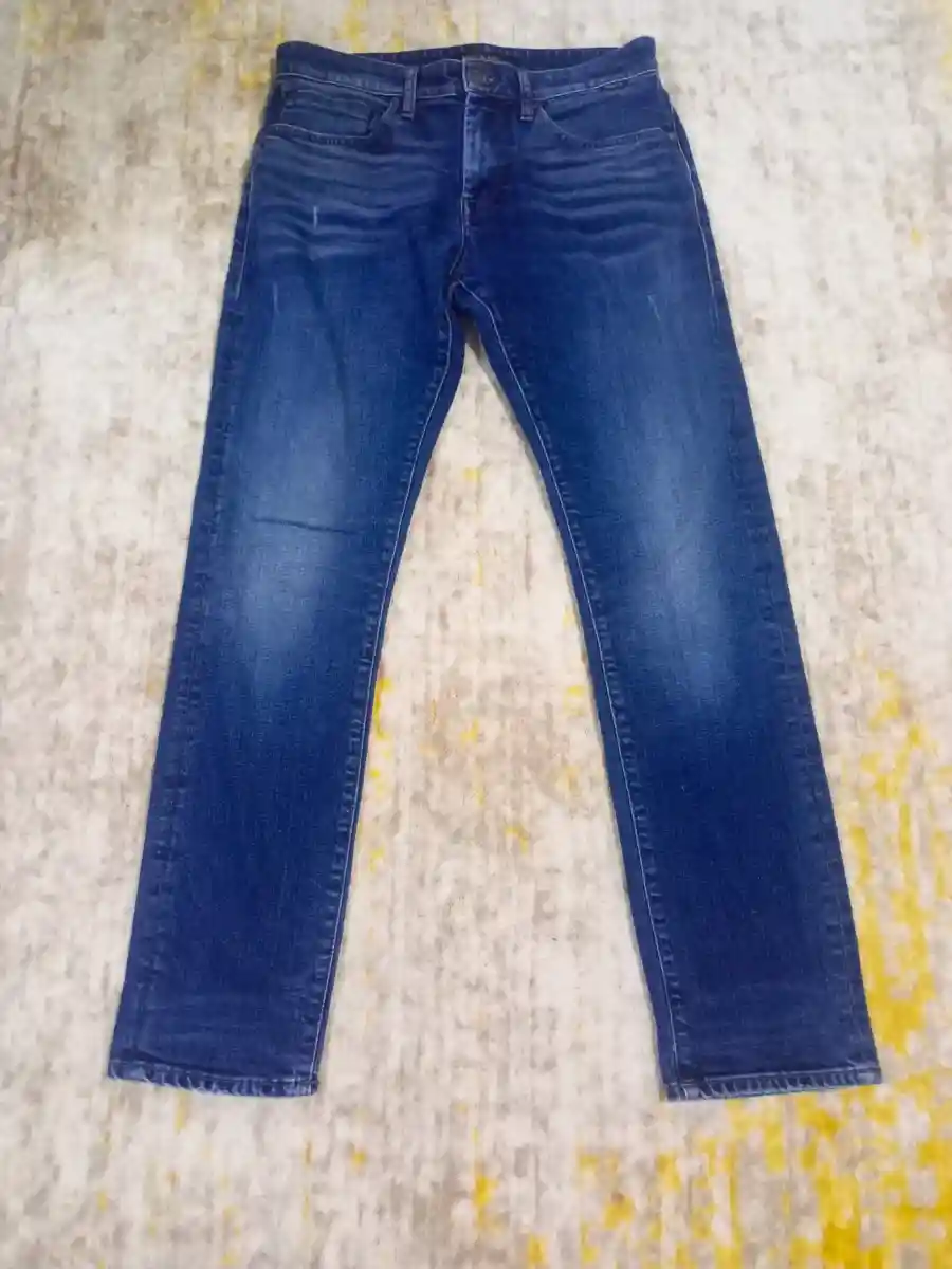 Mavi renkli slim fit kot pantolon