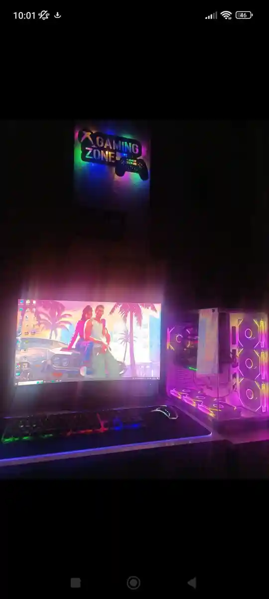 Rgb aydınlatmalı oyun bilgisayarı
