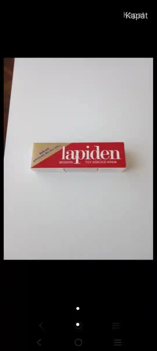 Lapiden diş macunu