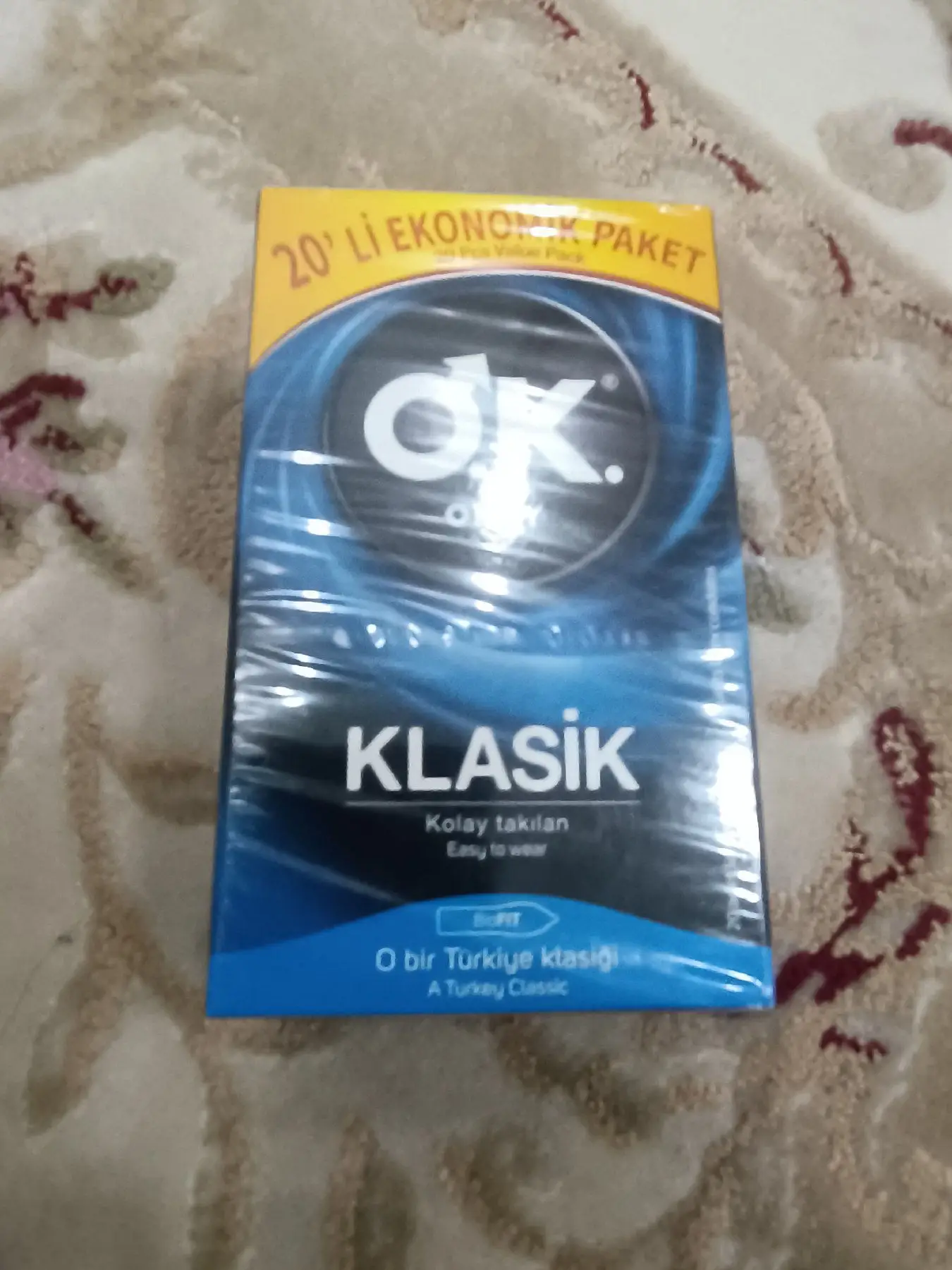 20'li ekonomik paket klasik prezervatif