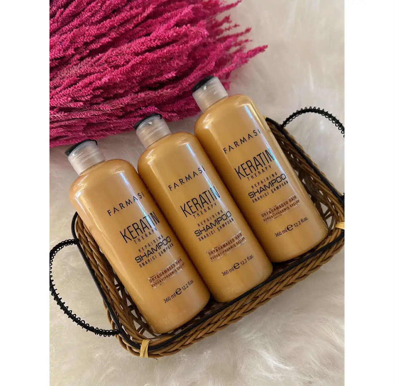 Keratin şampuan ilan görseli