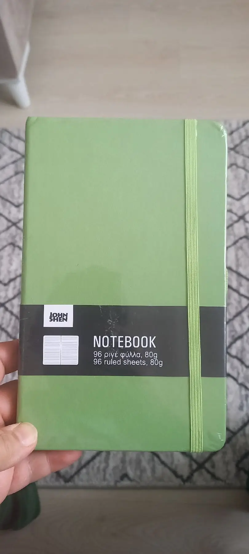 Yeşil kapaklı defter
