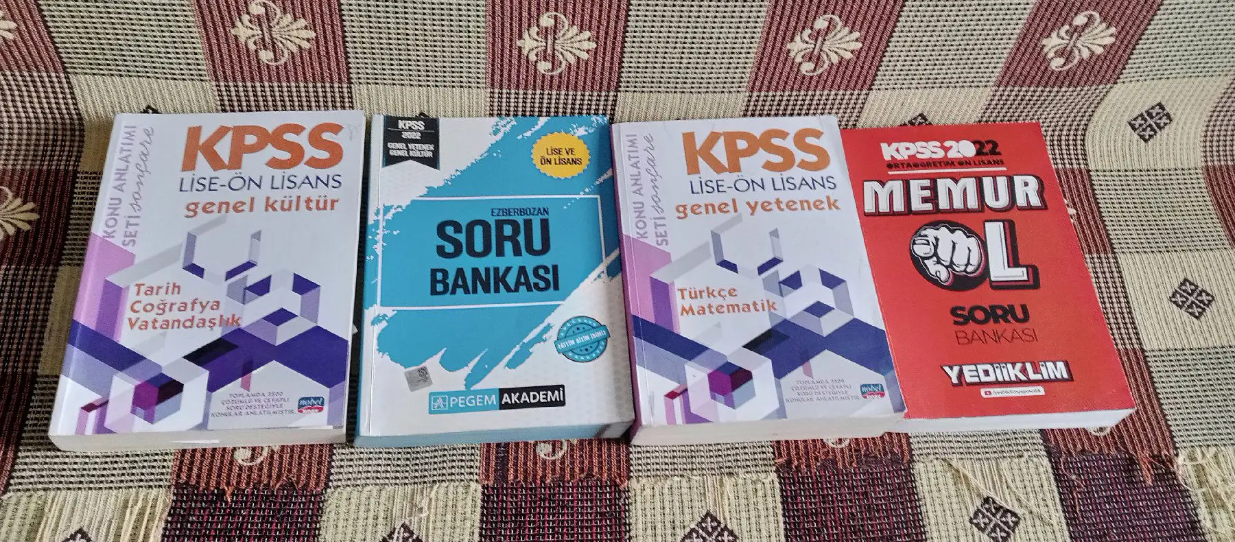 Kpss genel kültür ve yetenek kitapları seti2022