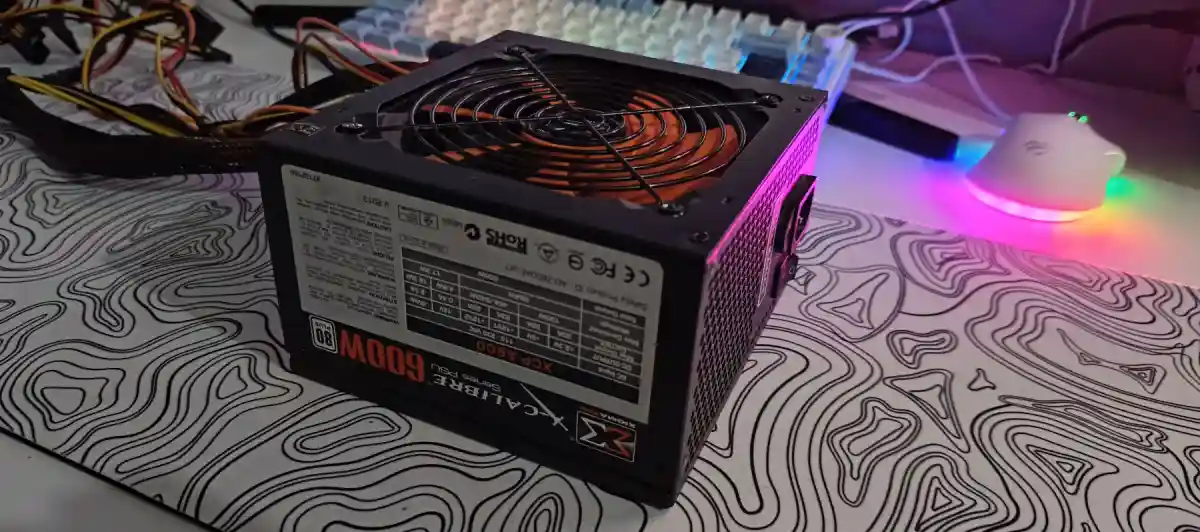 Xigmatek x-calibre 600w 80 plus power supply ilan görseli