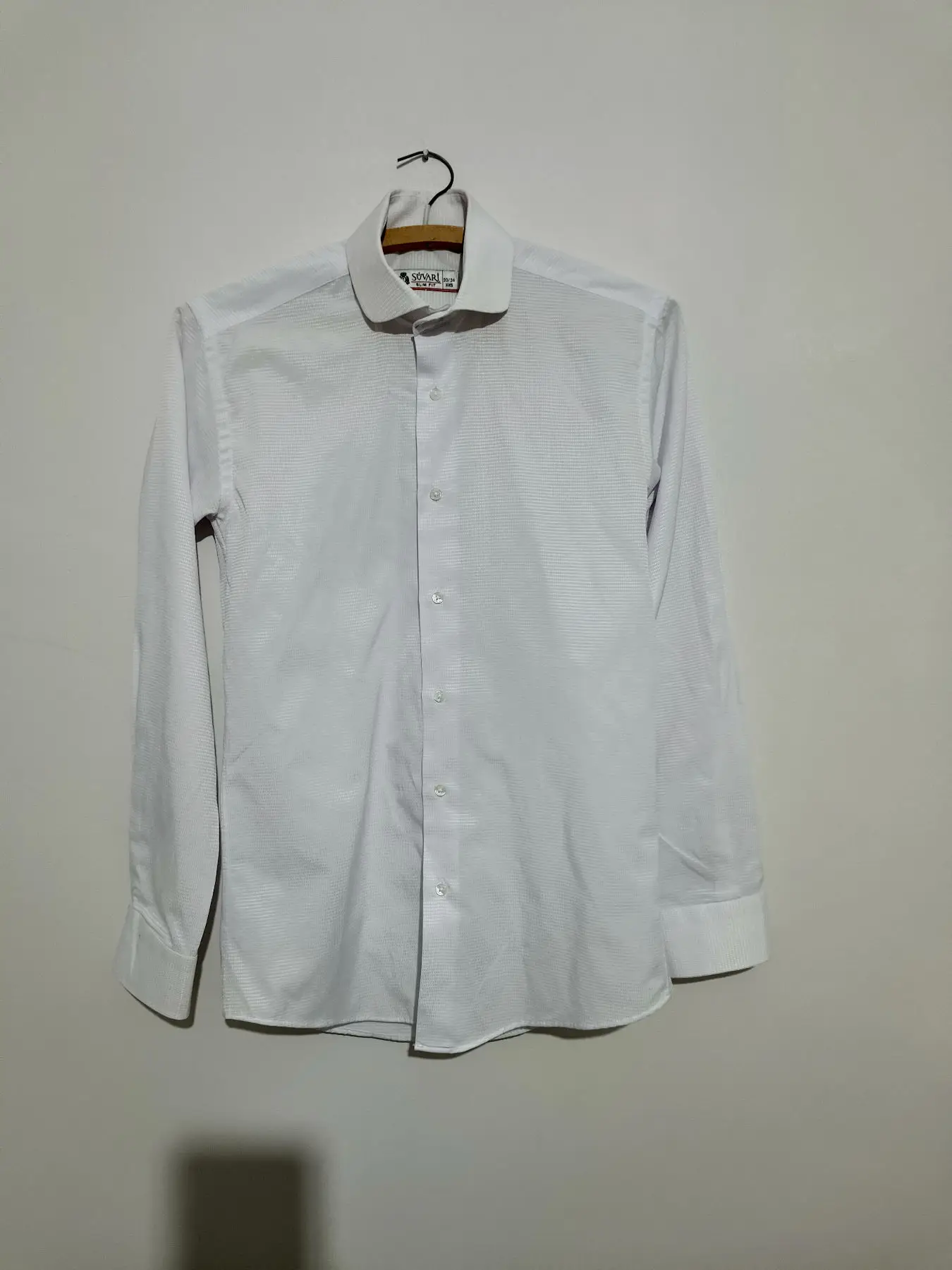 Süvari slim fit erkek gömleği xxs