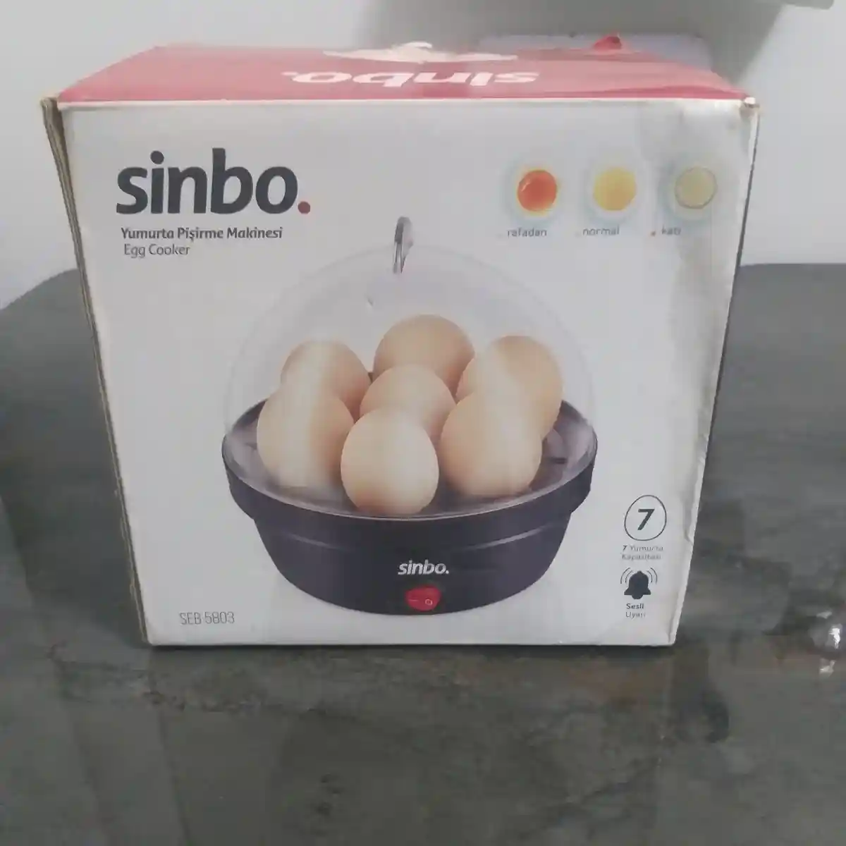 Sinbo yumurtalı pişirme makinesi