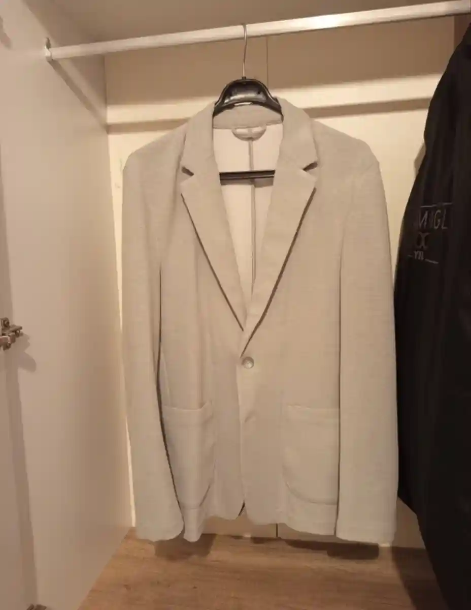 Bej renkli erkek blazer ceket