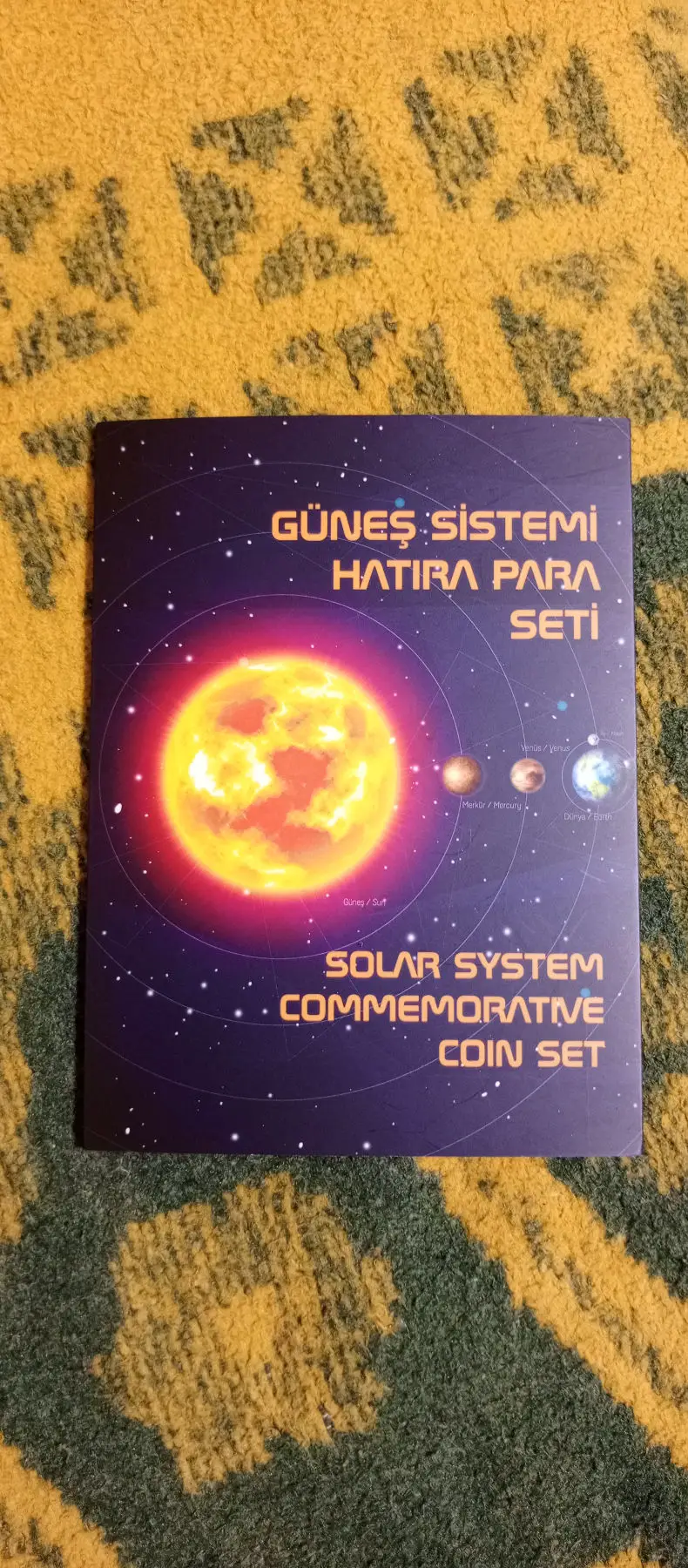 Gezegenler serisi hatıra paralar..çil