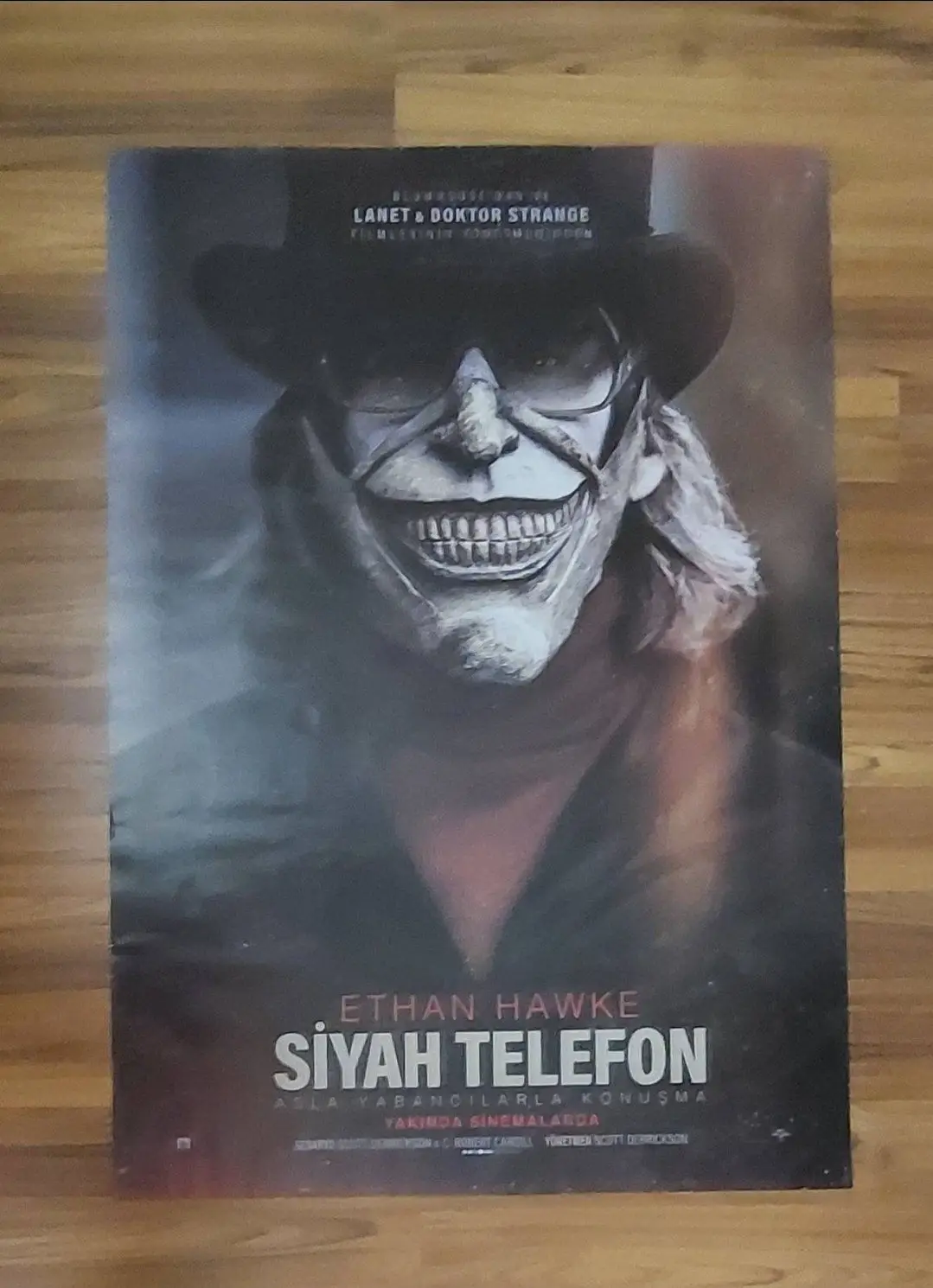 Ethan hawke siyah telefon film afişi 70x100 orijinal rulo şeklinde yollanır