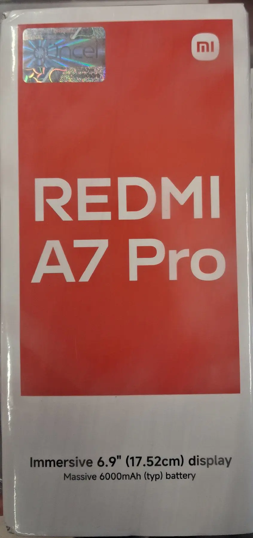 Redmi a7 pro akıllı telefon 4/128 gb sifir kapali kutu si̇yah mi̇grosdan alinma yer ataşehi̇r