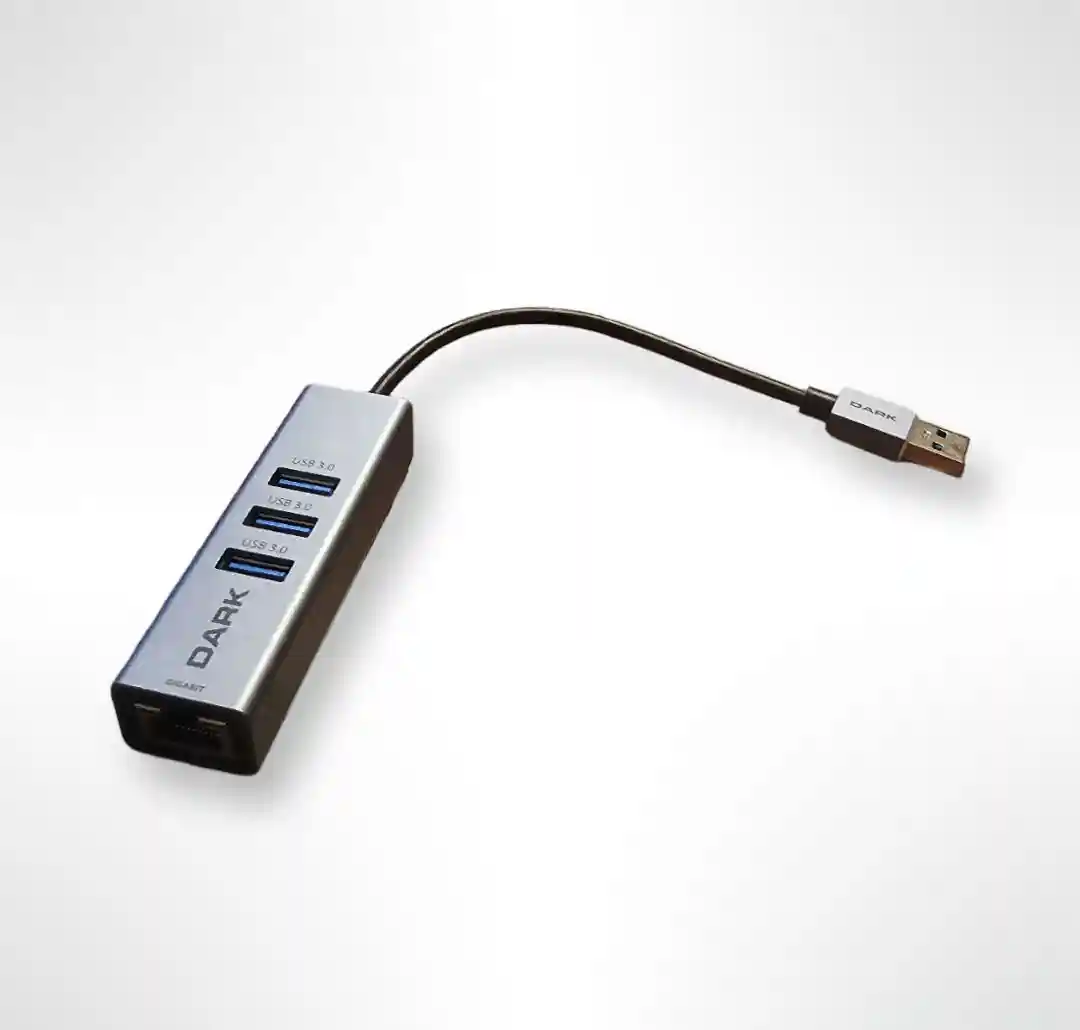 Dark conmect master usb 3×3.0 + rj45 ethernet hub