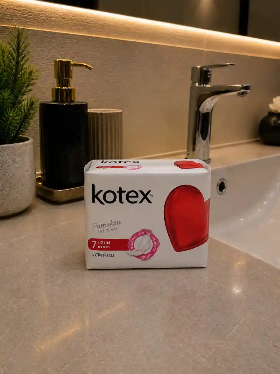 Kotex pamuklu hijyen pedleri