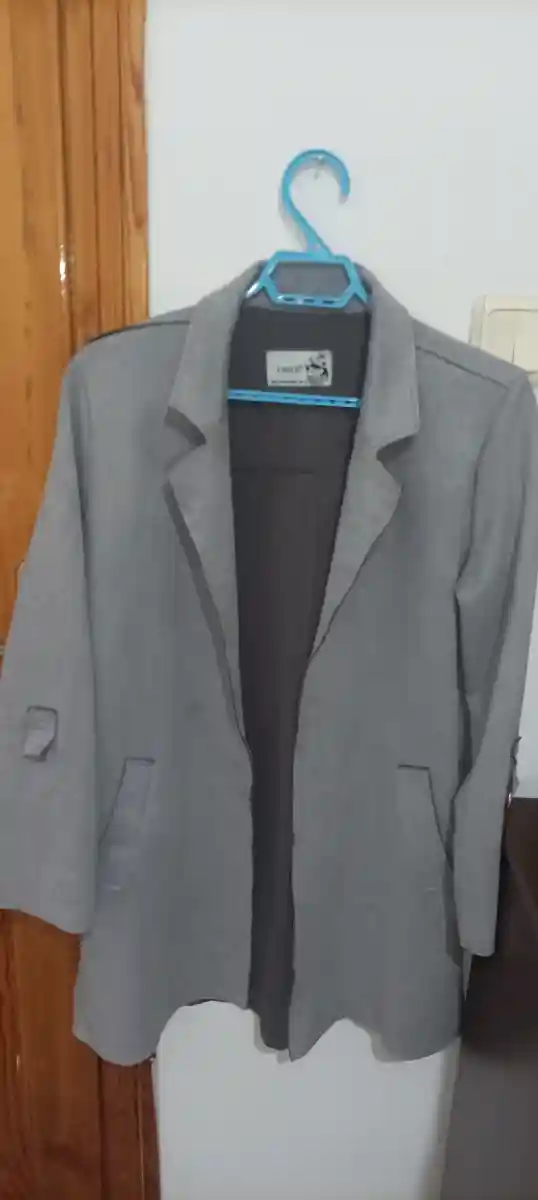 şık gri ceket