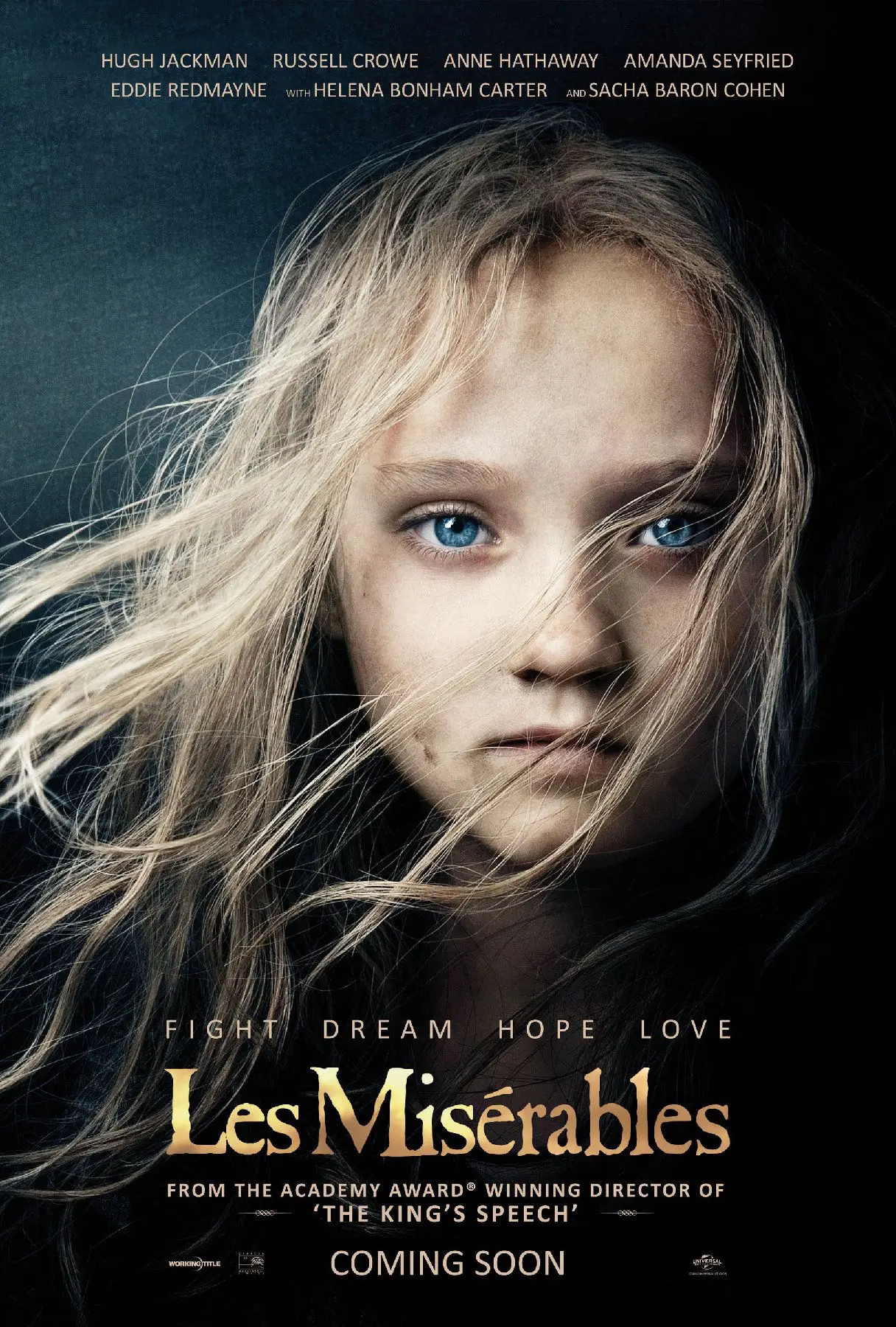 Les misérables film afişi 70x100 yüksek çözünürlüklü baskı rulo şeklinde yollanır
