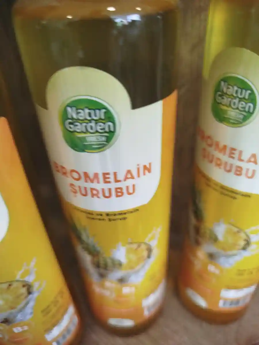Natur garden bromelain şurubu