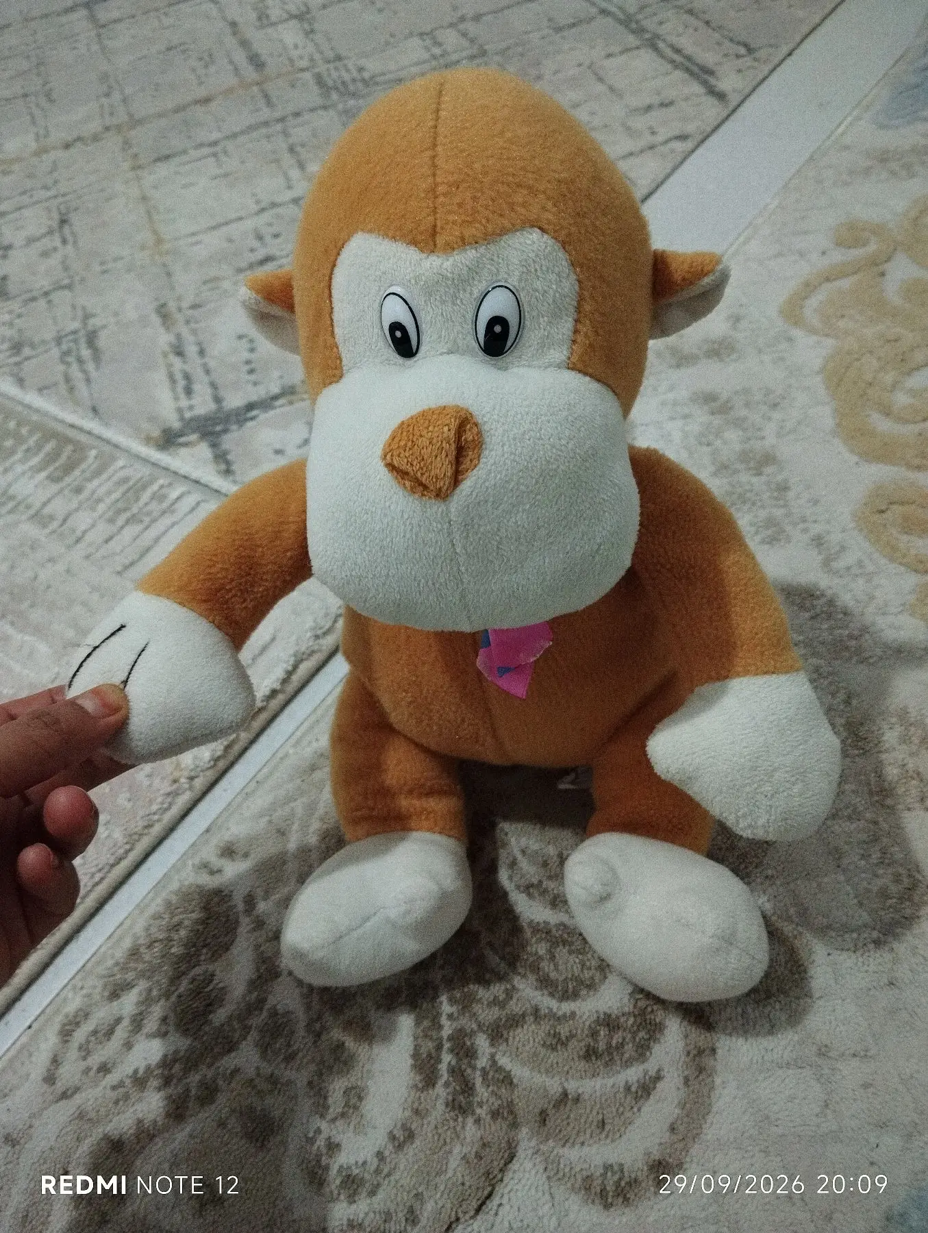 Peluş oyuncak orta büyüklükte sorunsuz