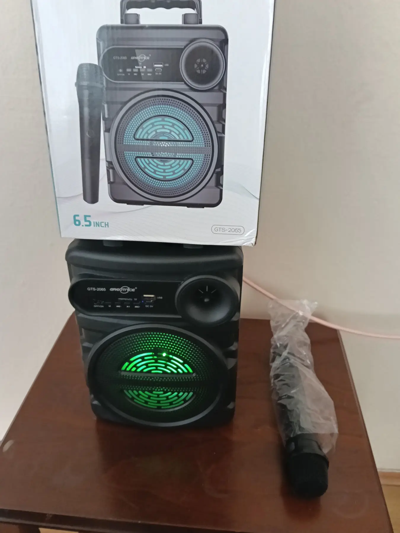 6.5 i̇nç bluetooth hoparlör ve mikrofon seti