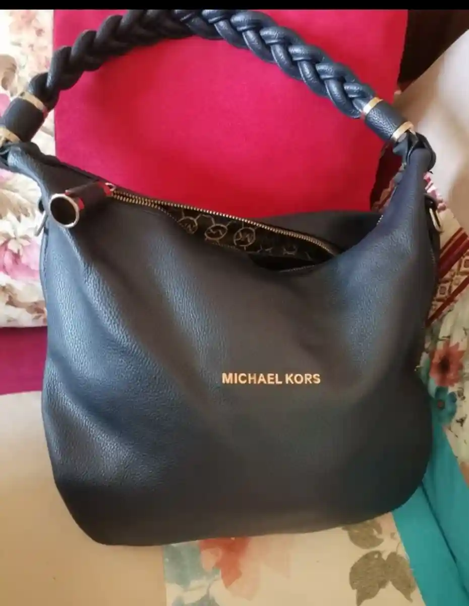 Michael kors lacivert  deri çanta
