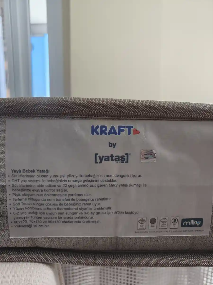 Yataş by kraft bebek yatağı