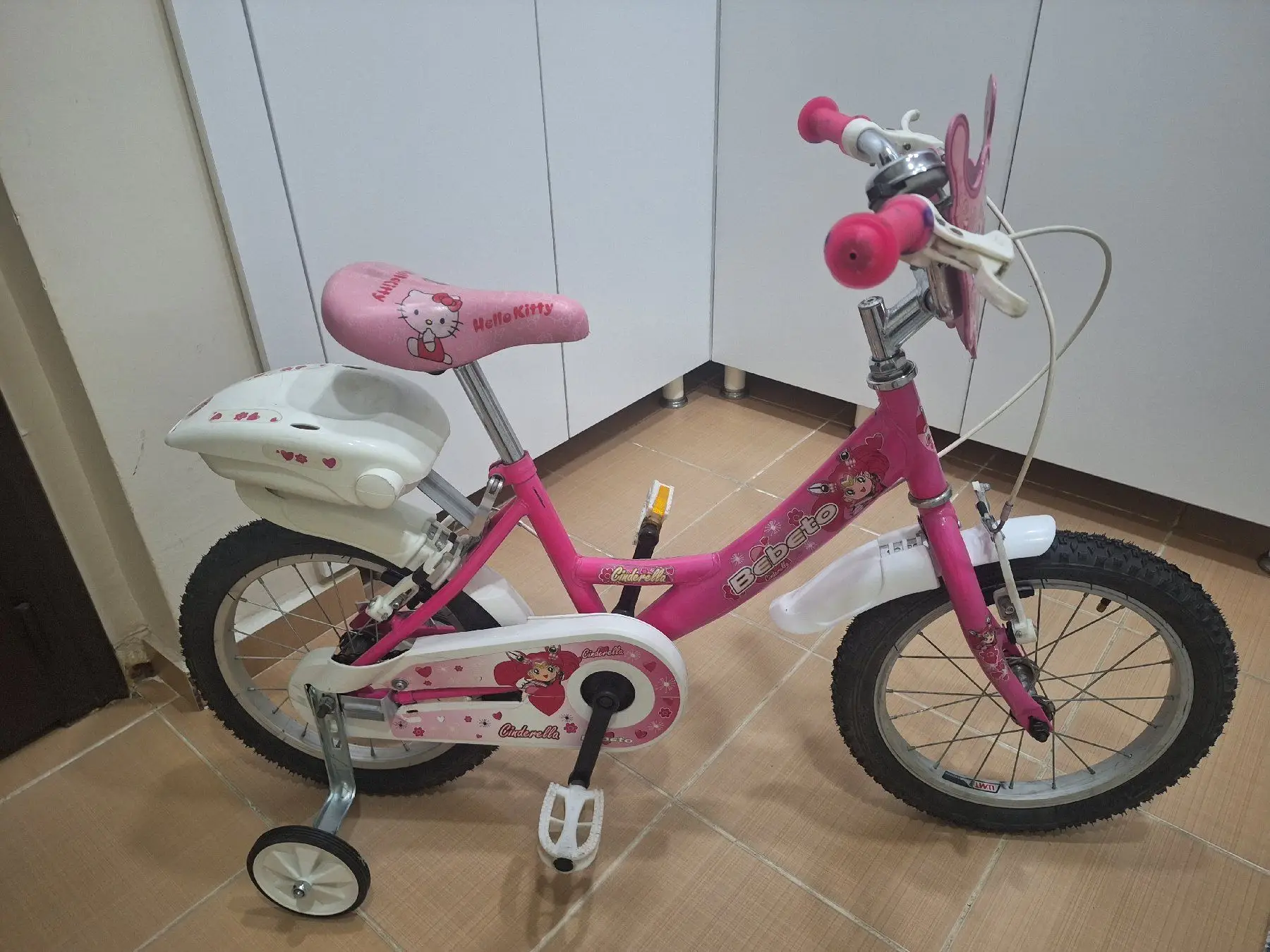 116 jant masrafsız pembe çocuk bisikleti pendik