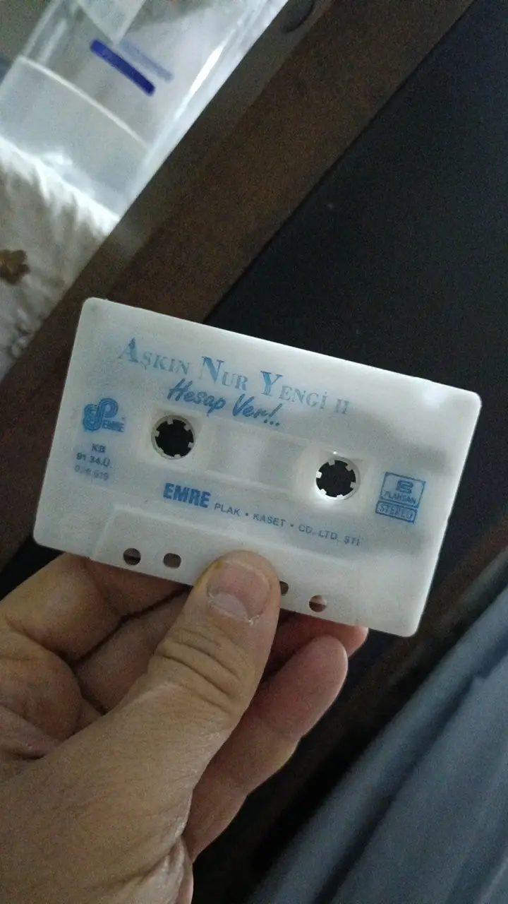 Asım nur yengil - hangi vadi müzik kaseti,kartonet yok.