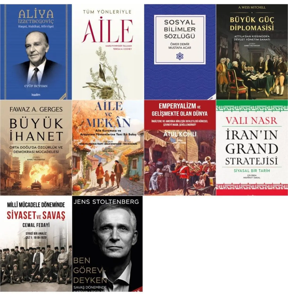 10 adet kitap hepsi sıfırdır