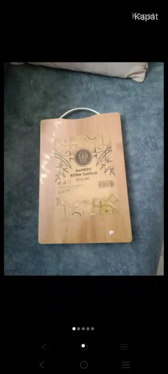 Bambu kesim tahtası