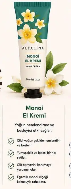 Alyalina monoi el kremi