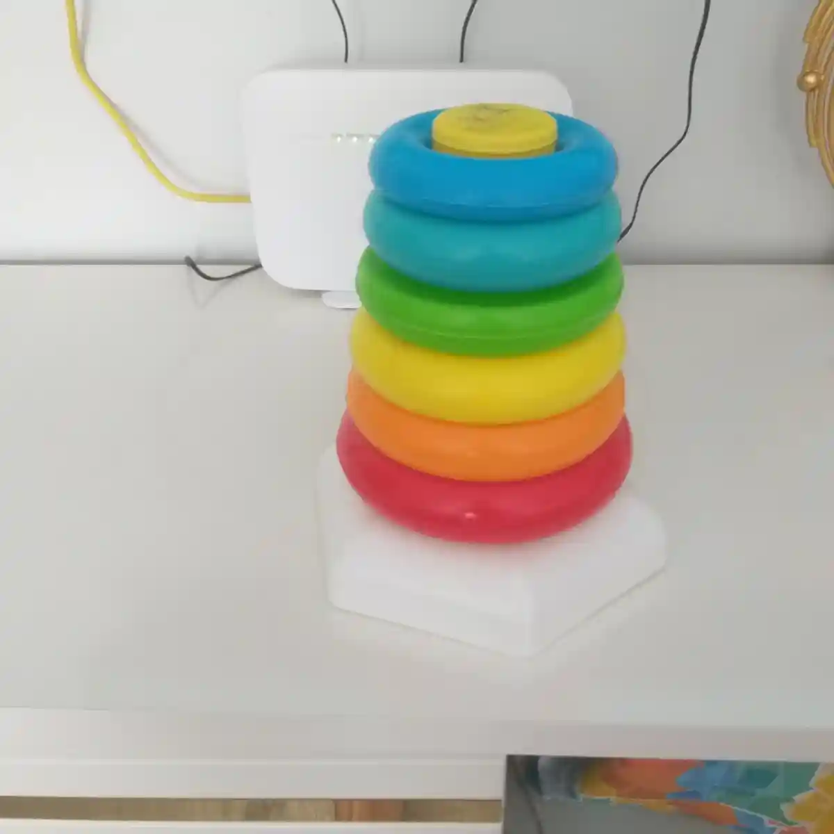 Renkli yığın oyuncak seti