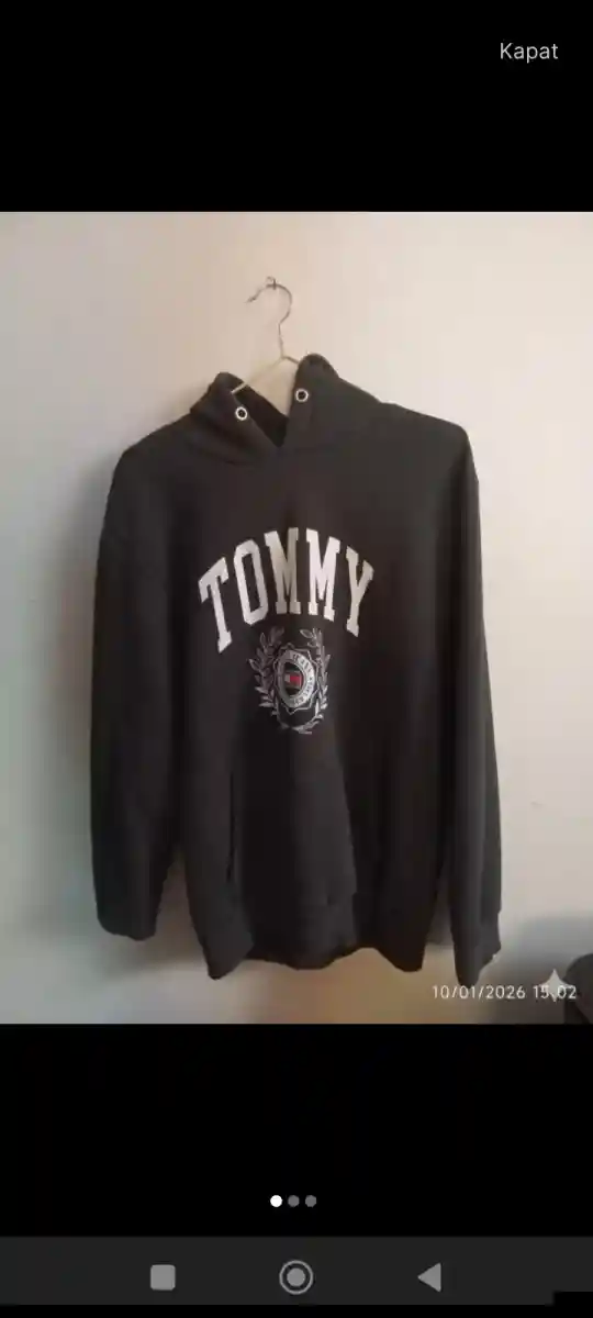 Tommy hilfiger kapüşonlu sweatshirt