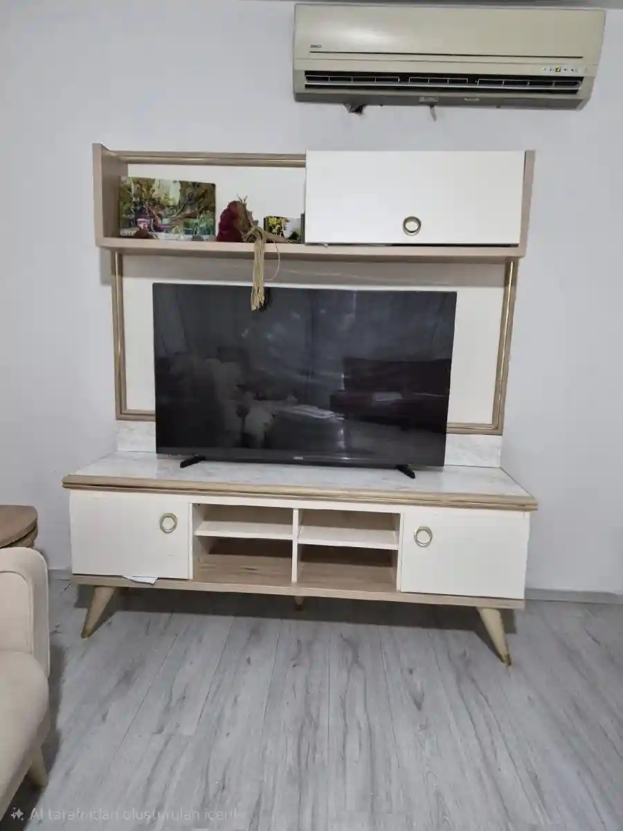 Modern ahşap tv ünitesi