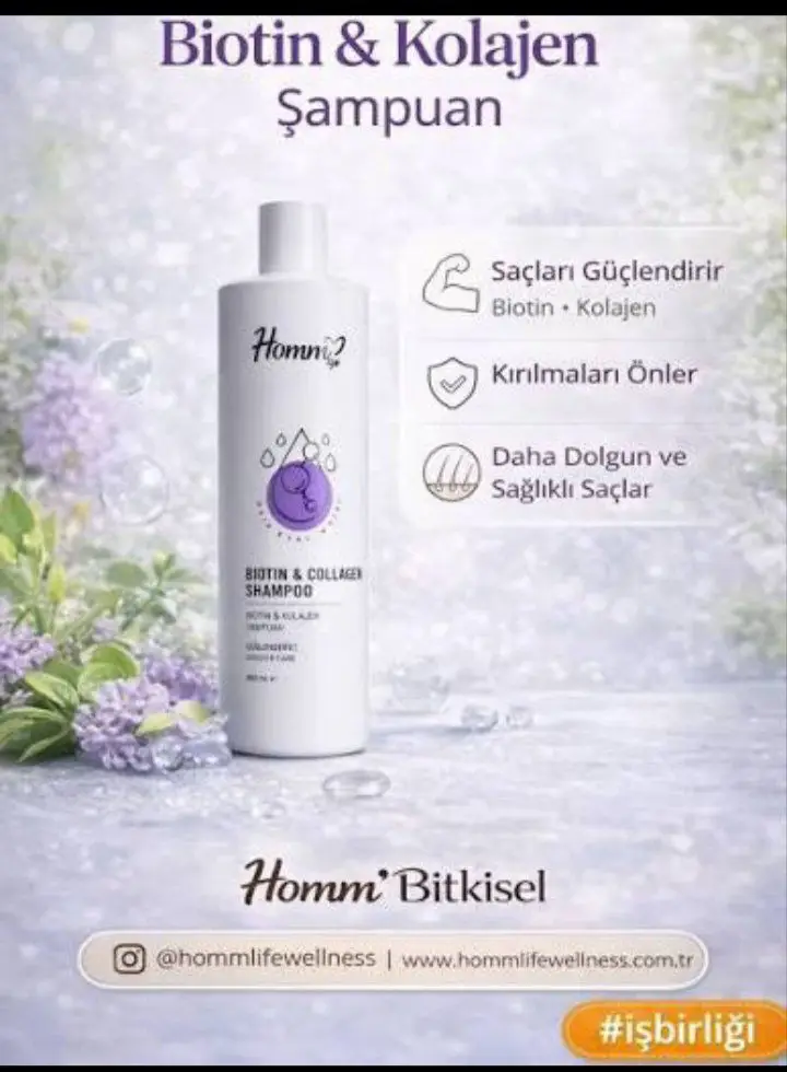 Biotin ve kolajen i̇çeren şampuan siyah sarımsak özlü saç şampuanı