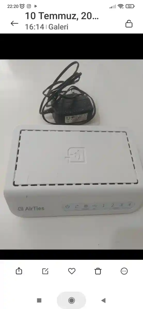 Airties wi-fi modem