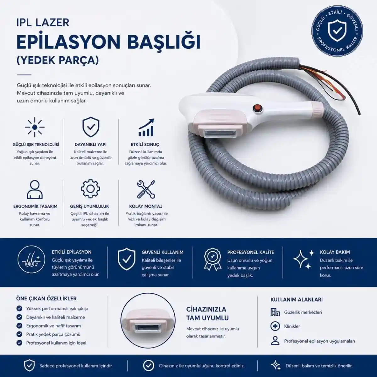 Ipl lazer epileasyon başlığı