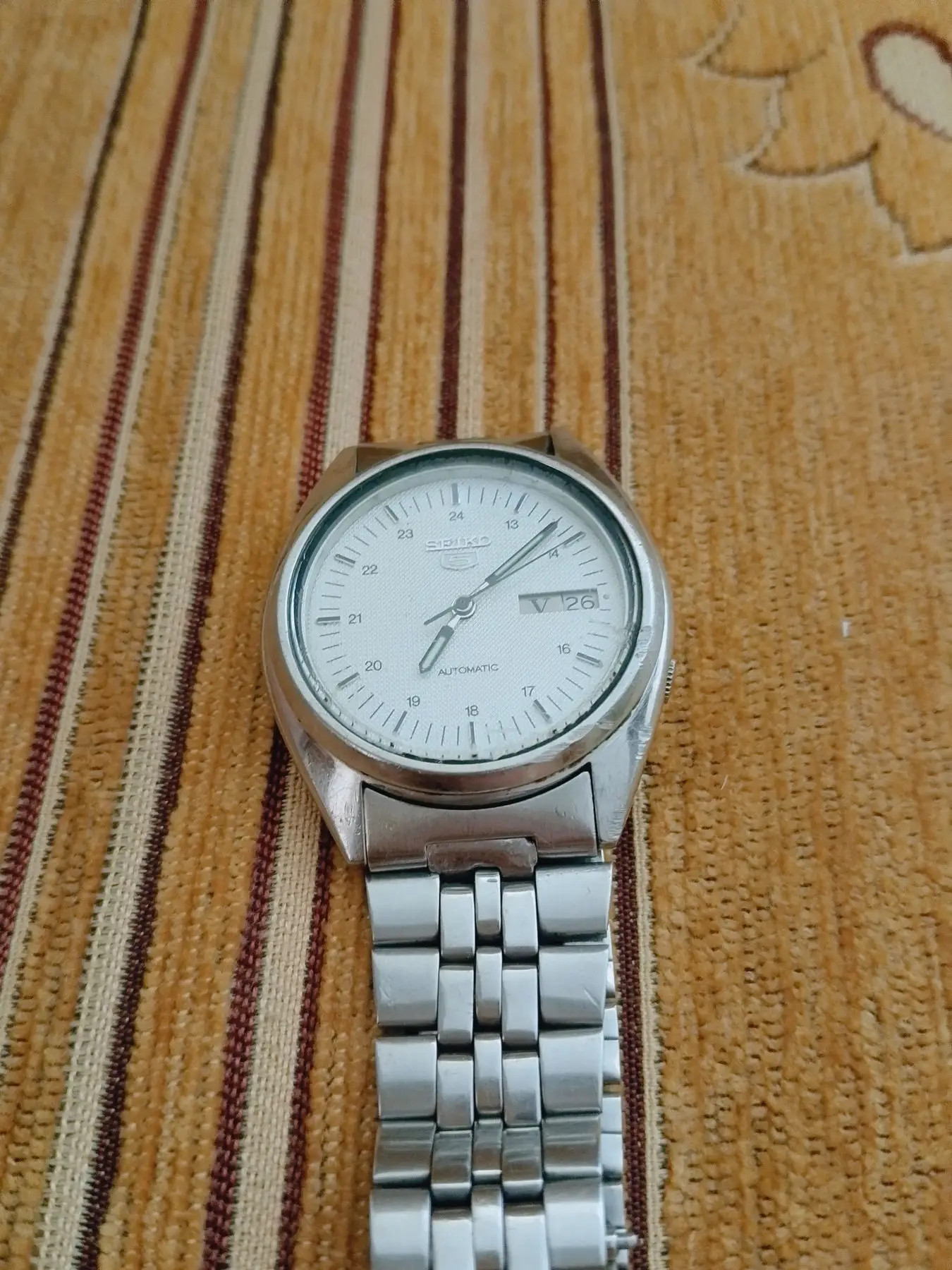 Seiko 5 automatic çelik sorunsuz ilan görseli