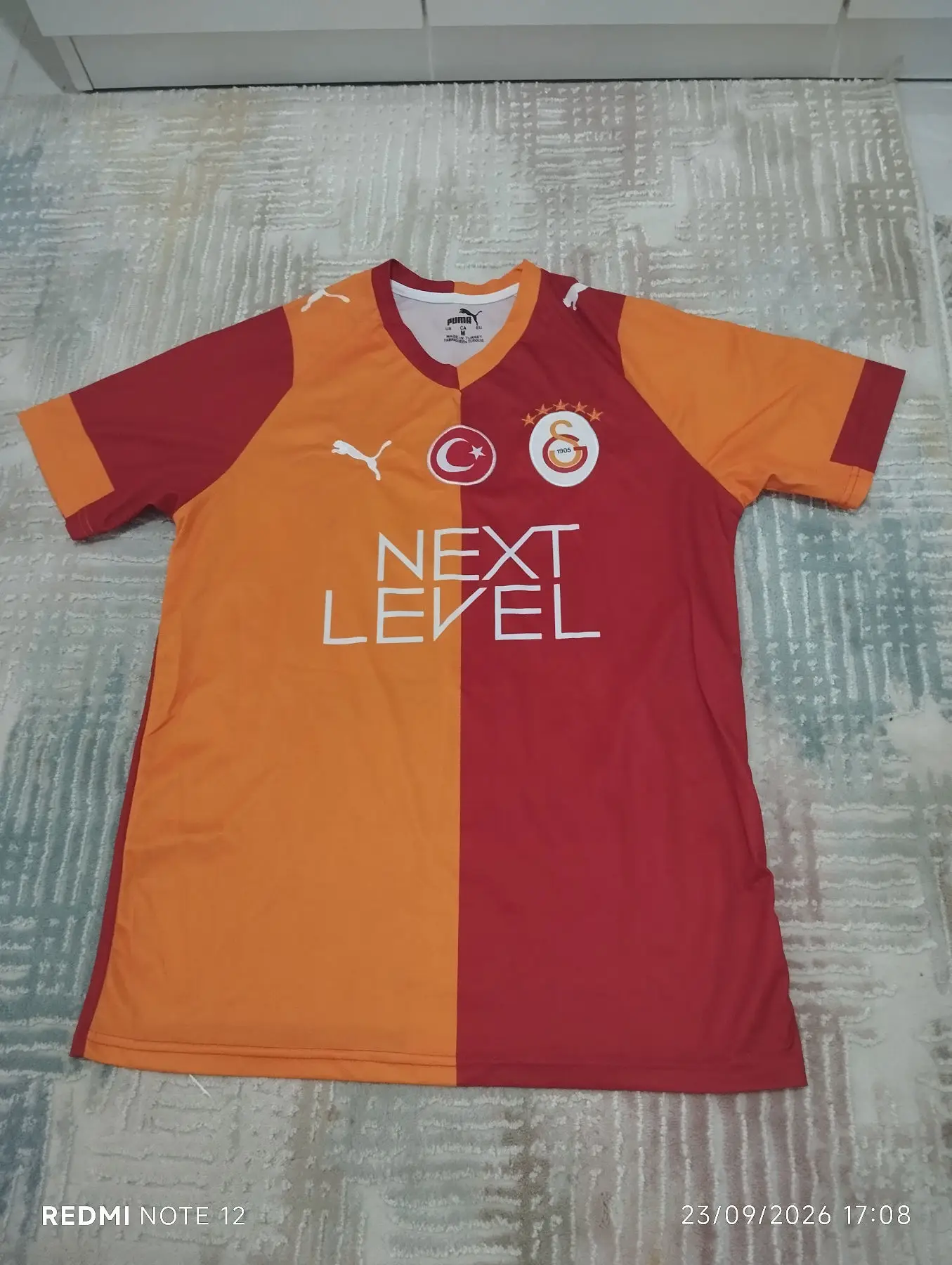 M beden 42 numara berat isme özel forma 1 2 kez kullanıldı