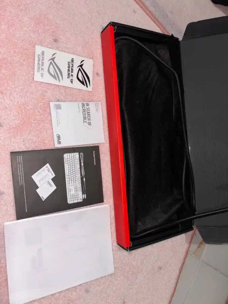 Asus oyun klavyesi ve aksesuarları