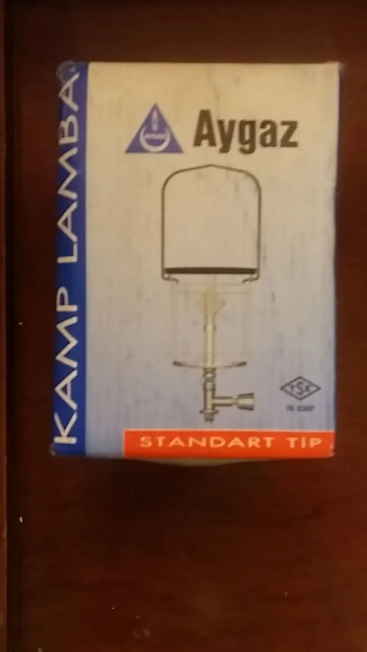 Aygaz standart tip kamp lambası