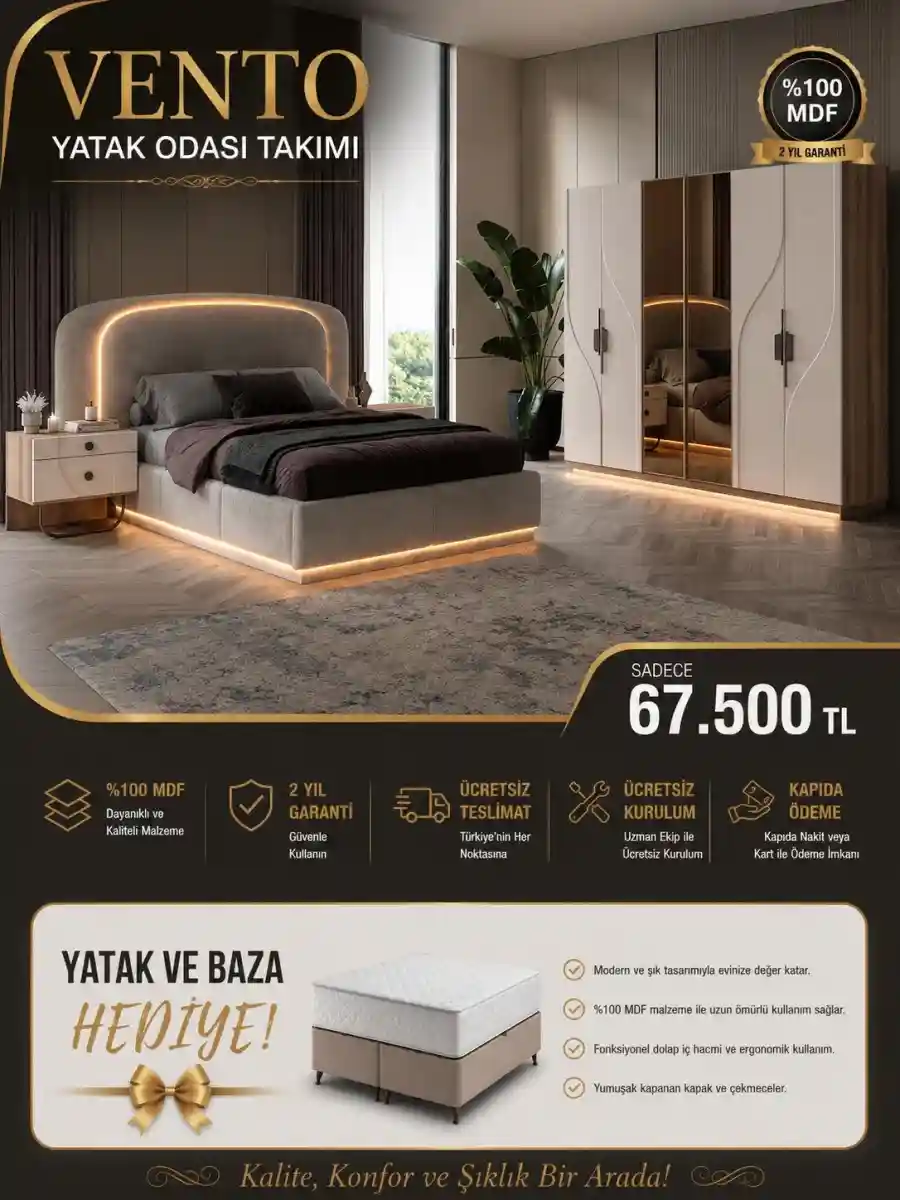 Vento yatak odası takımı